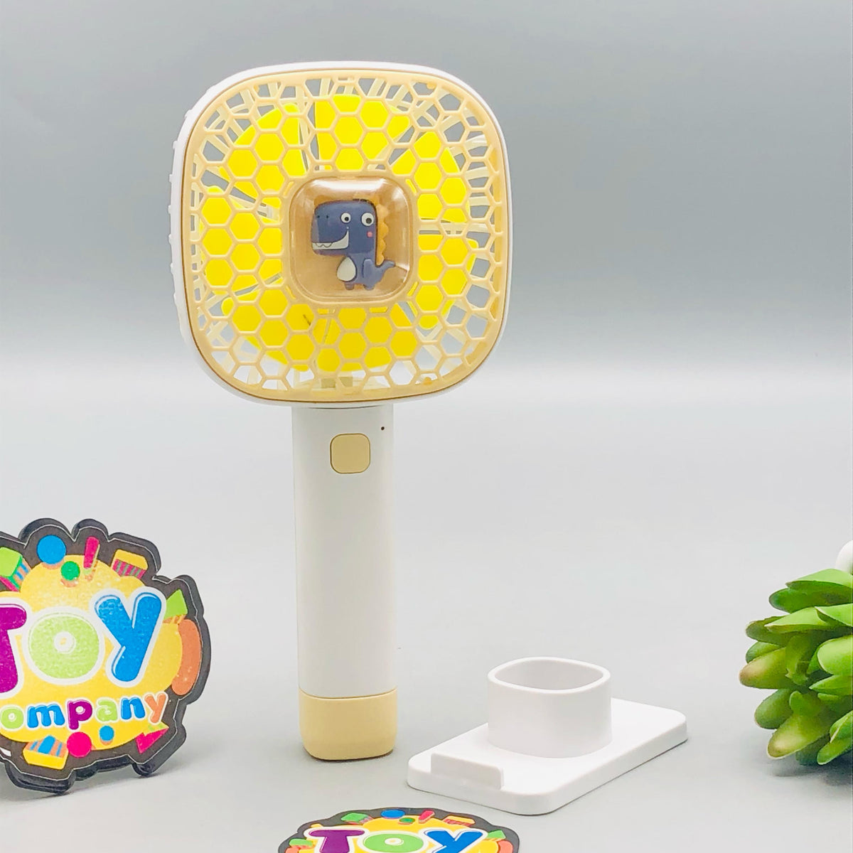 Rechargeable Animal Themed Handheld & Desktop Fan
