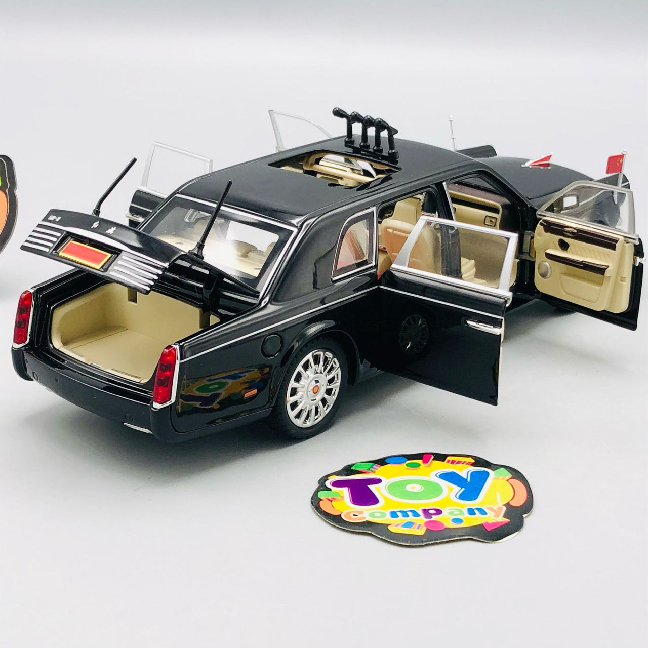 1:24 Diecast HongQi L9 Luxury Limousine Model - Without Box