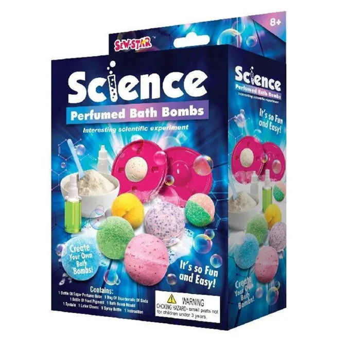 DIY Perfumed Bath Bombs Science Kit