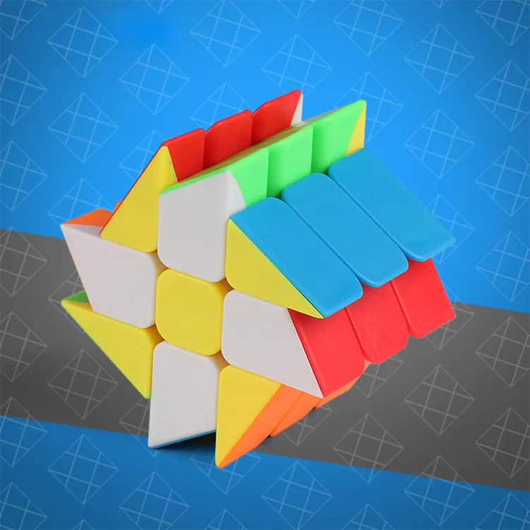 3x3 Windmill Shape Twisty Puzzle Cube