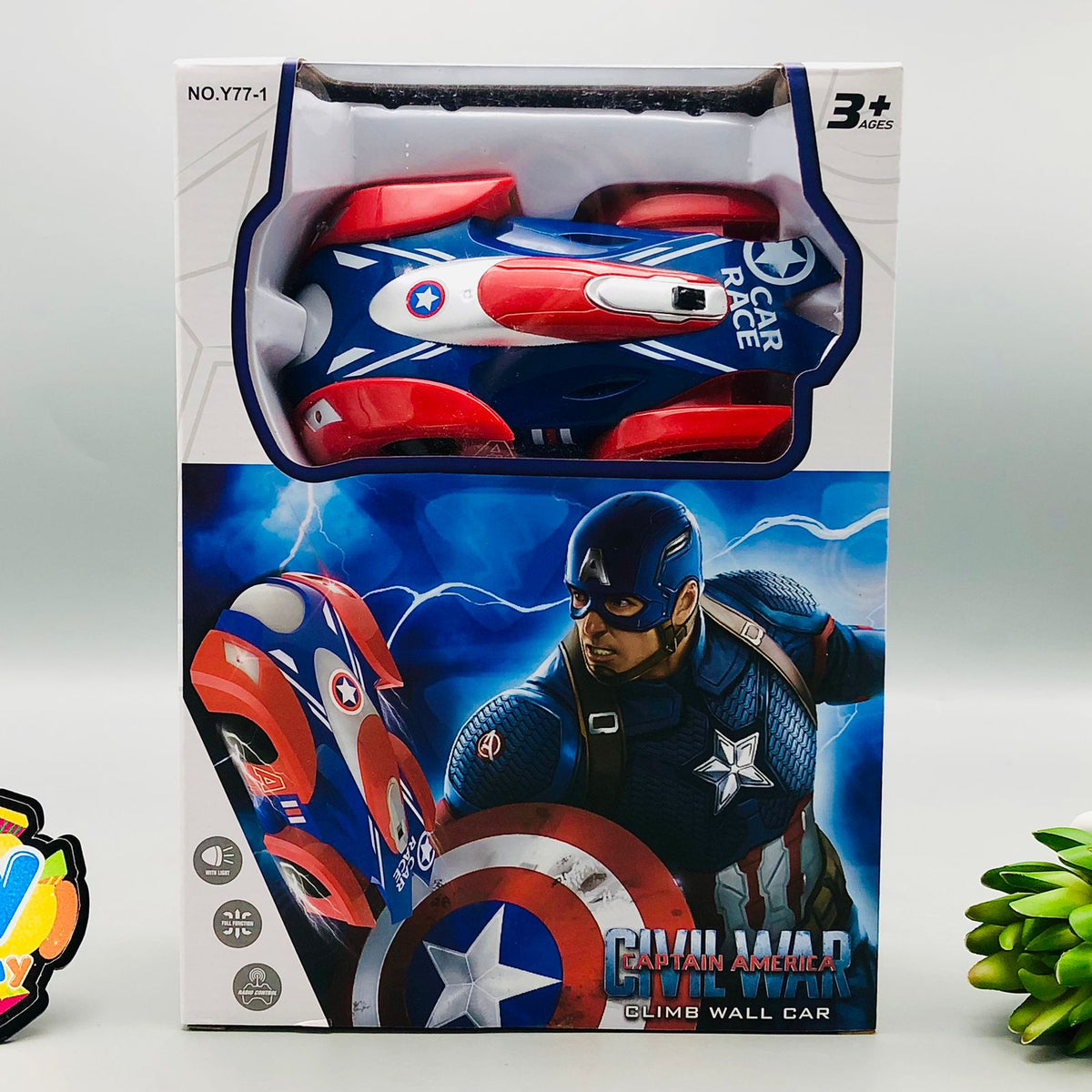 Mini RC Captain America Climbing Car