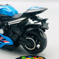 1Pcs ABS Inertial Power Mini Racing Bike