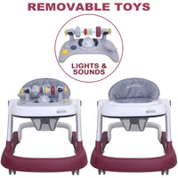 Convertible Baby Walker With Light & Music