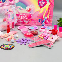 30Pcs Realistic Unicorn Makeup Set With Pouch