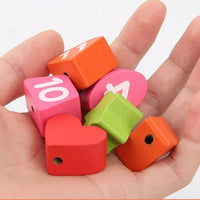 Wooden Montessori Seton Clock Puzzle