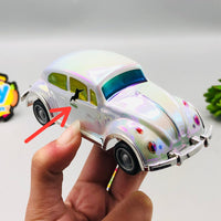 Mini Diecast Crystal Volkswagen Beetle Model - Minor Fault