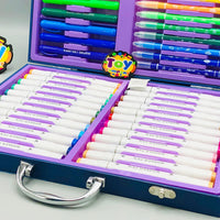 52Pcs Premium Spiderman Themed Kids Painting Kit Briefcase