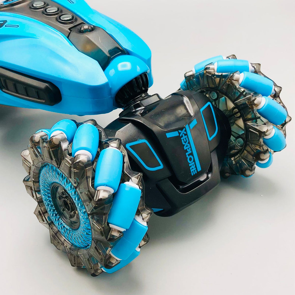 Remote & Gesture Controlled Spray Stunt Torsion Vehicle