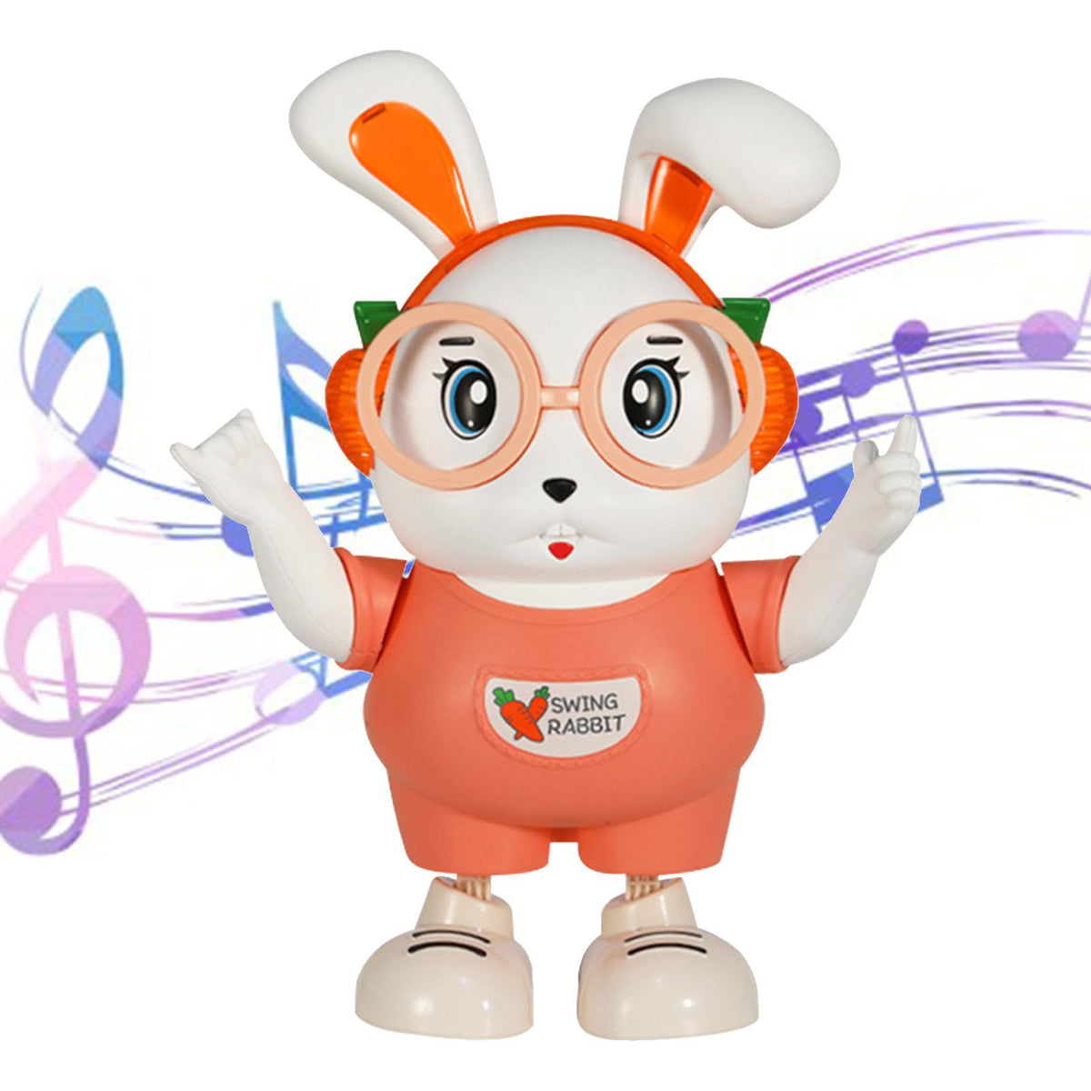 Electric Cute Dancing Rabbit With Light & Music