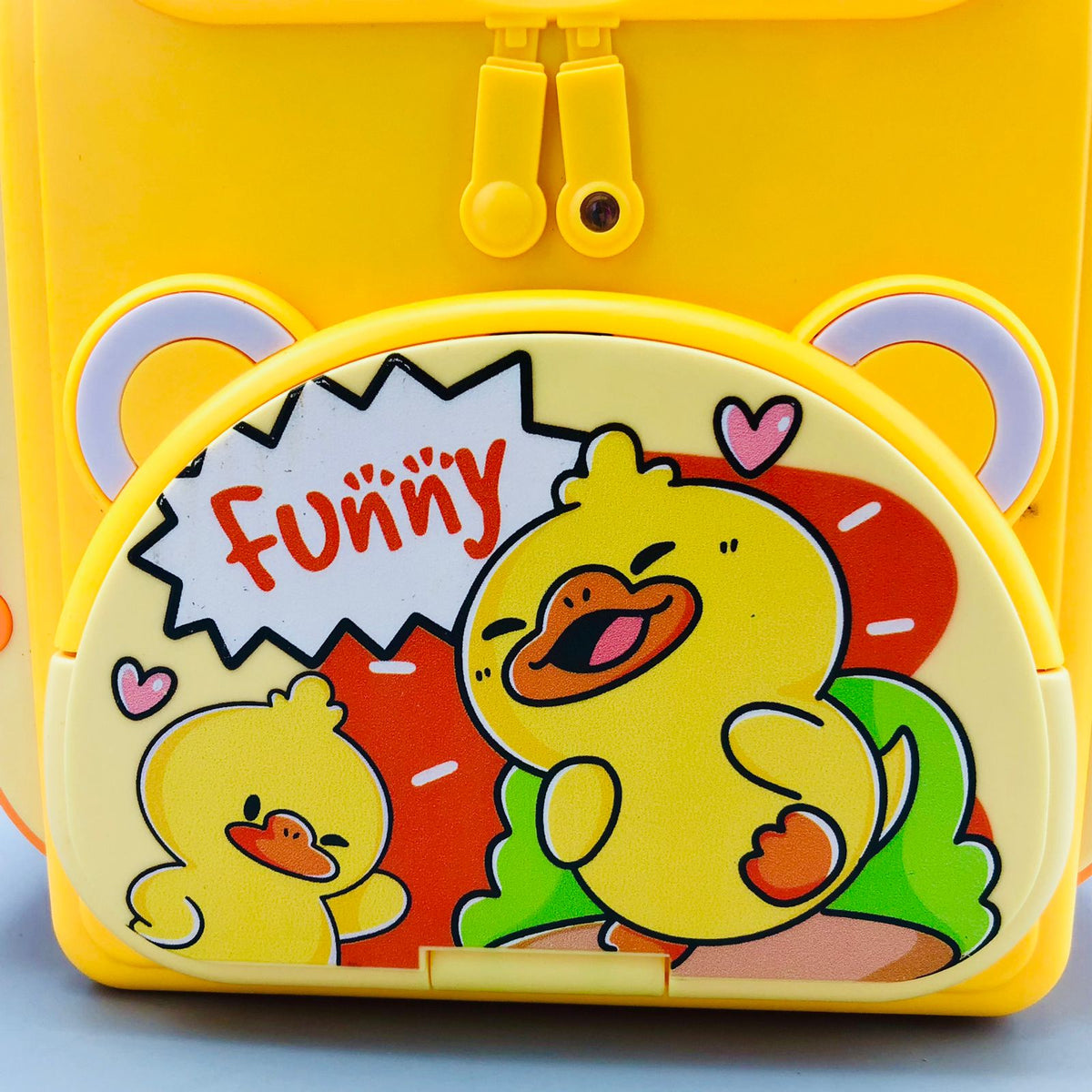 Duckling Multi-functional Knapsack Piggy Bank