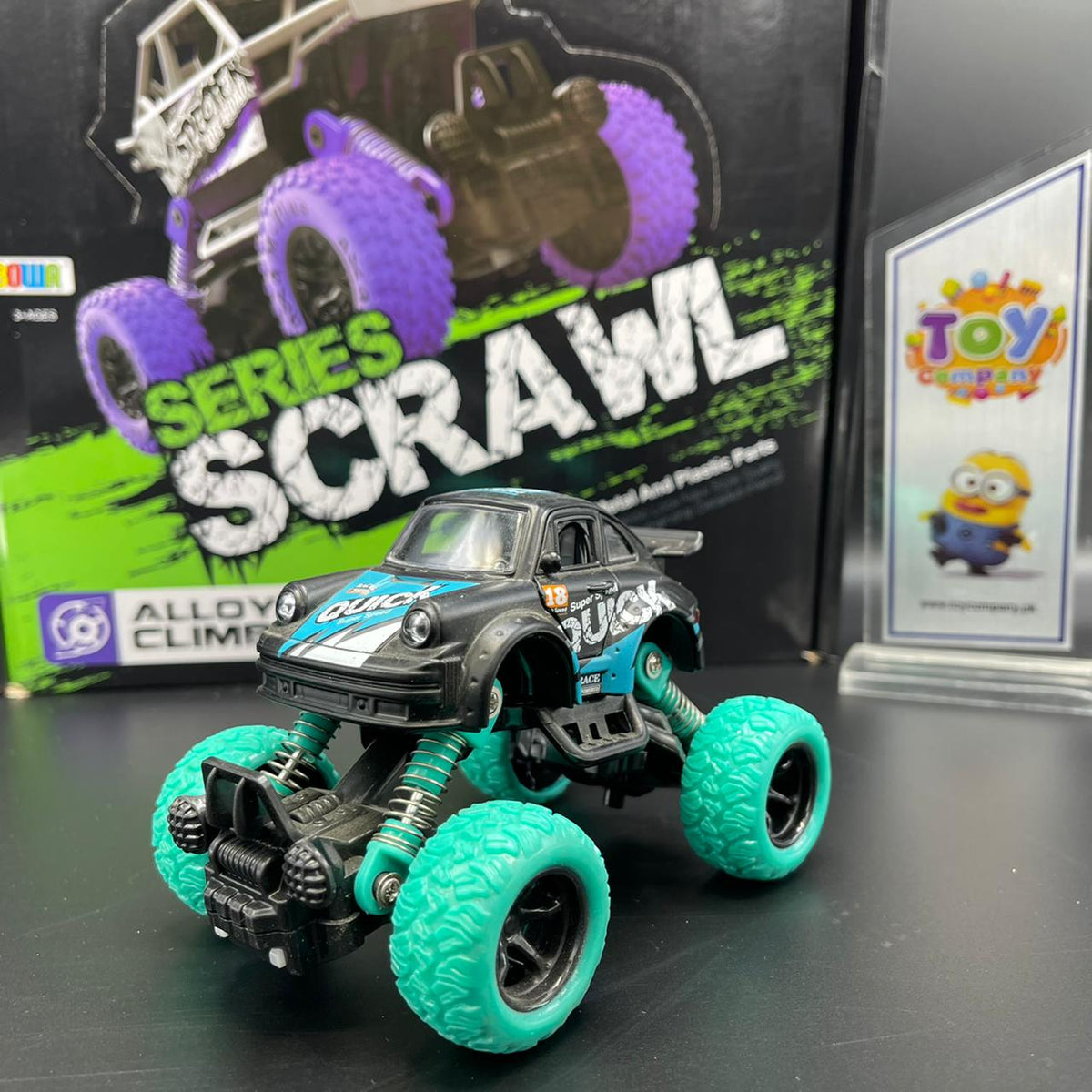 Alloy Metal Scrawl Series 4 x 4 Climbing Car