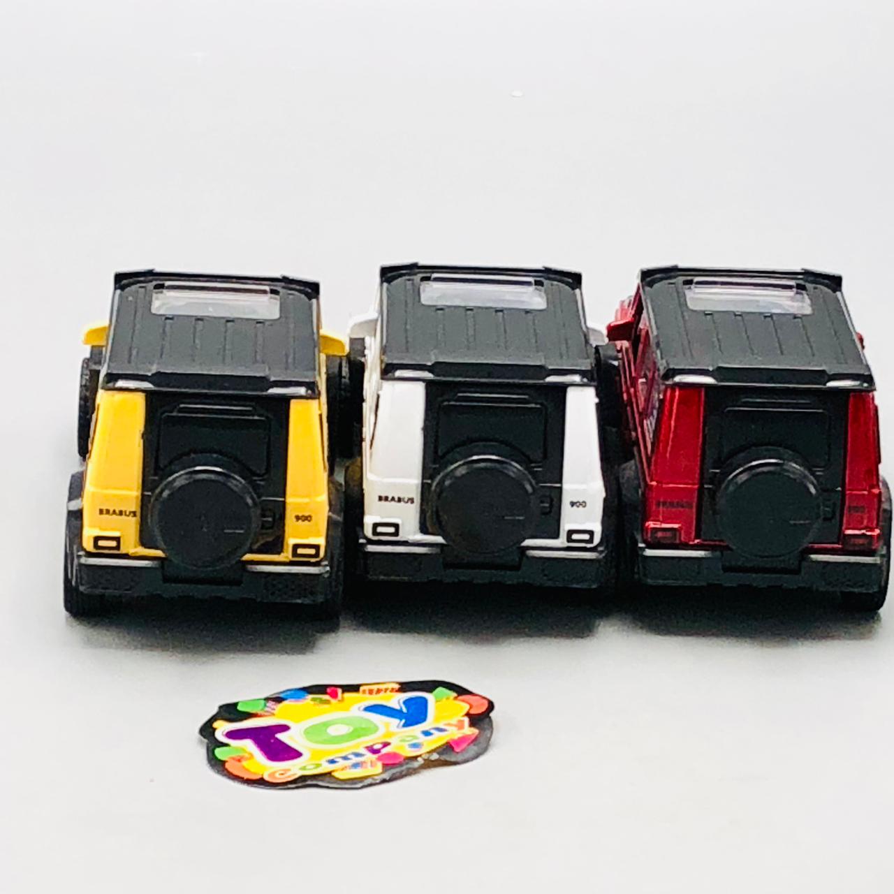 3Pc Diecast Mini Brabus Pullback Models