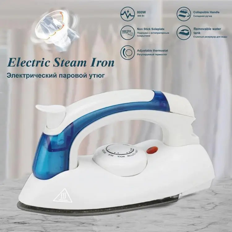 800W Foldable Travel Steam Iron