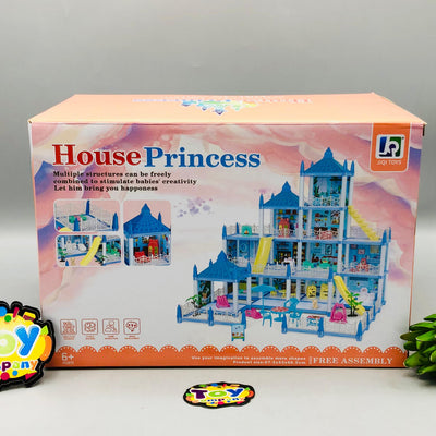 DIY 4 Floors Princess Doll House