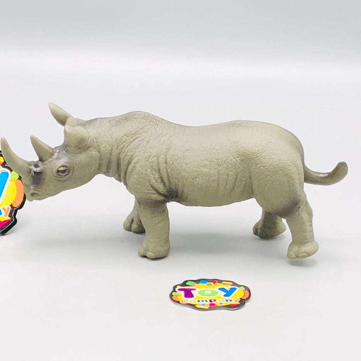 1Pc Premium Rhino Animal Figure Toy