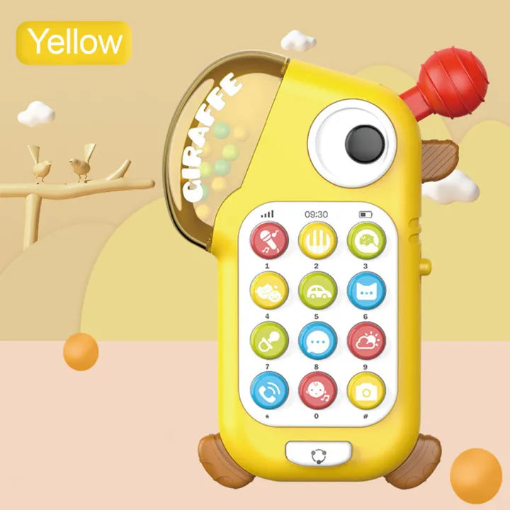 Multi-functional Baby Puzzle Phone With Light & Sound