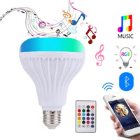 RC Wireless Disco Audio LED Bulb
