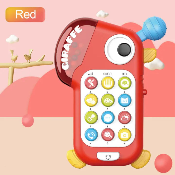 Multi-functional Baby Puzzle Phone With Light & Sound