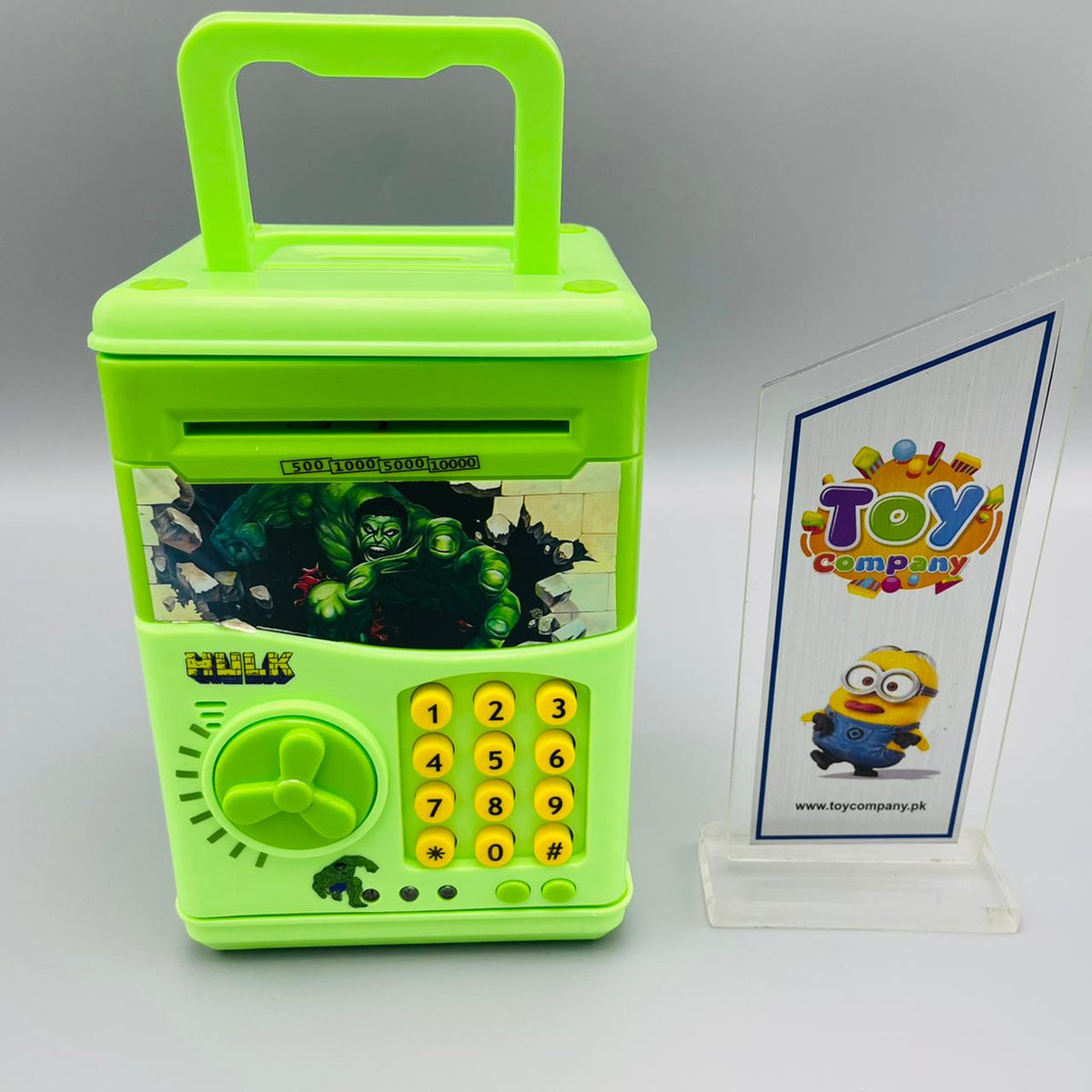 Piggy Bank Money Safe ATM - Hulk