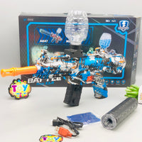 Electric M416 Gel Blaster Gun With Colorful Light Silencer