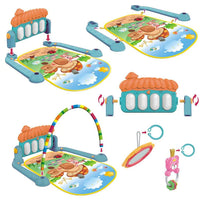 Huanger Multi-functional Mushroom Design Piano Fitness Rack