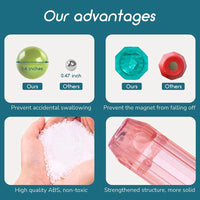 60 Pcs Magnetic Ball & Rod Sticks Building Blocks