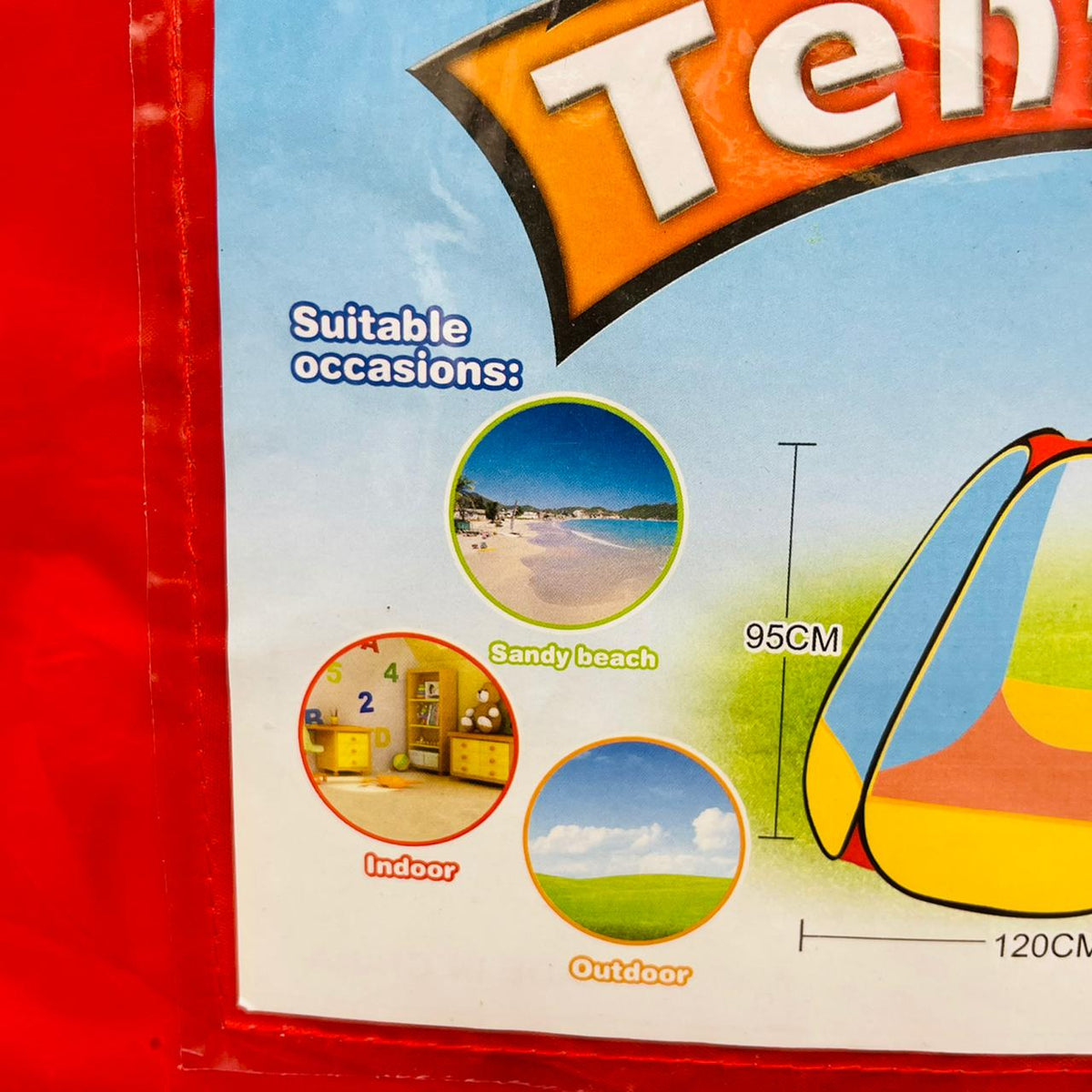 Tunnel Play Tent - Large