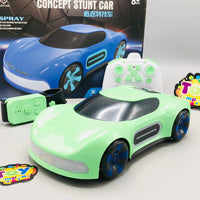 2.4GHz Watch & Remote Control Concept Spray Stunt Car