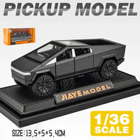 1:36 Diecast Tesla Pickup Truck