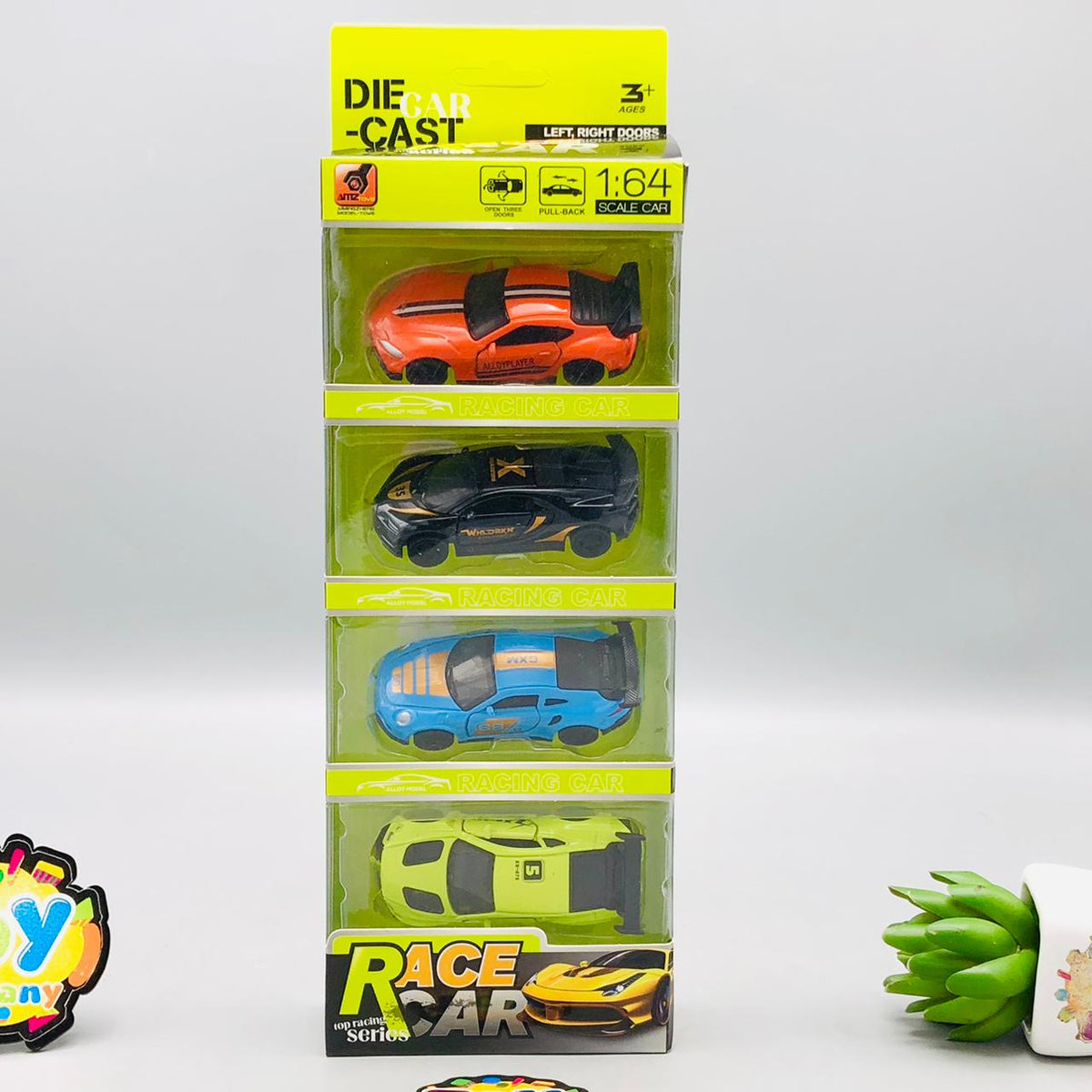 1:64 Mini Diecast Pullback Racing Cars