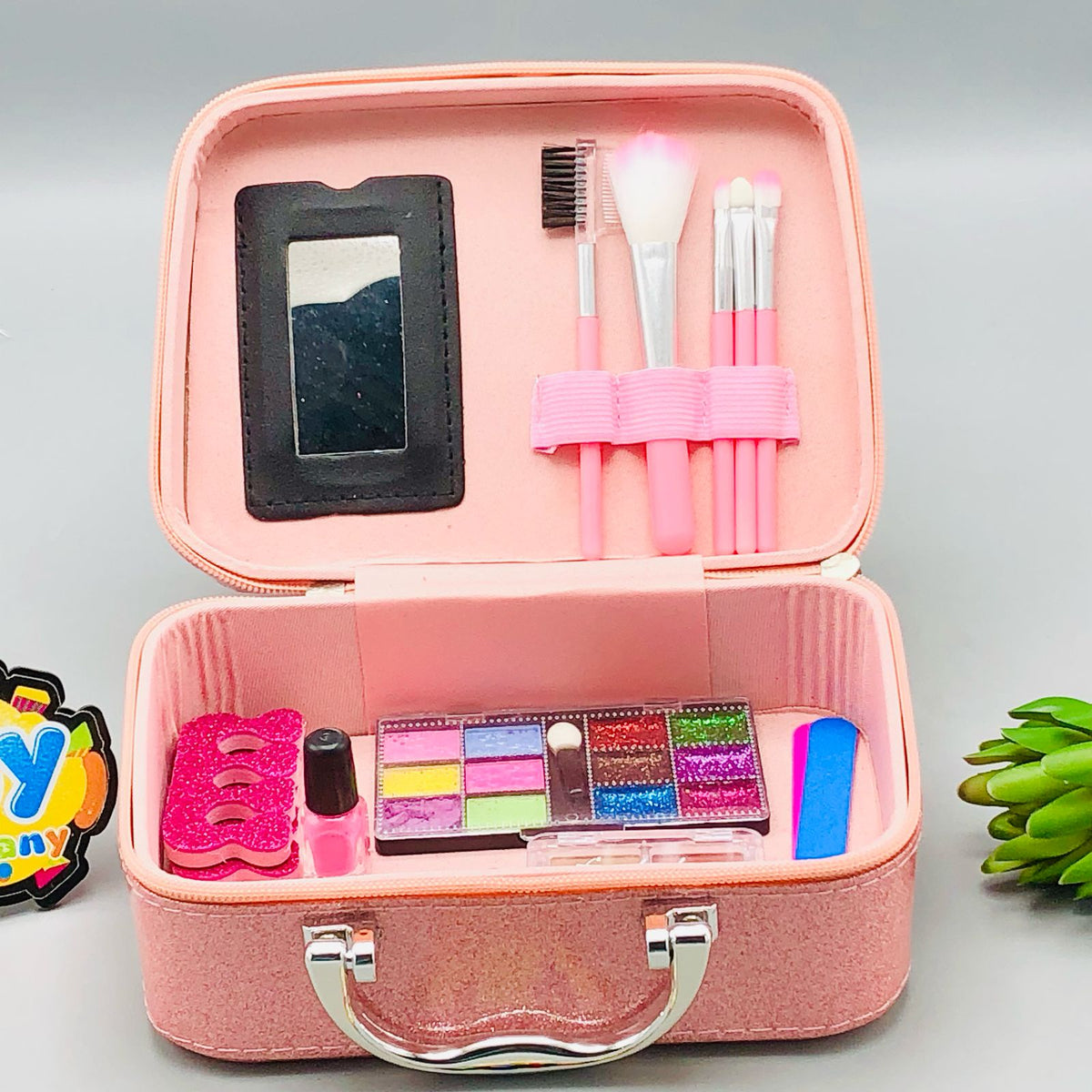 17Pcs Realistic Unicorn Fashion Makeup Bag