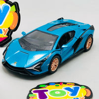 1:40 Kinsmart Lamborghini Sian FKP 37