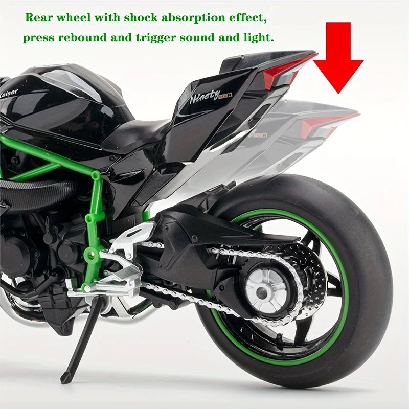 1:12 Diecast Kawasaki Ninja H2R Model Bike