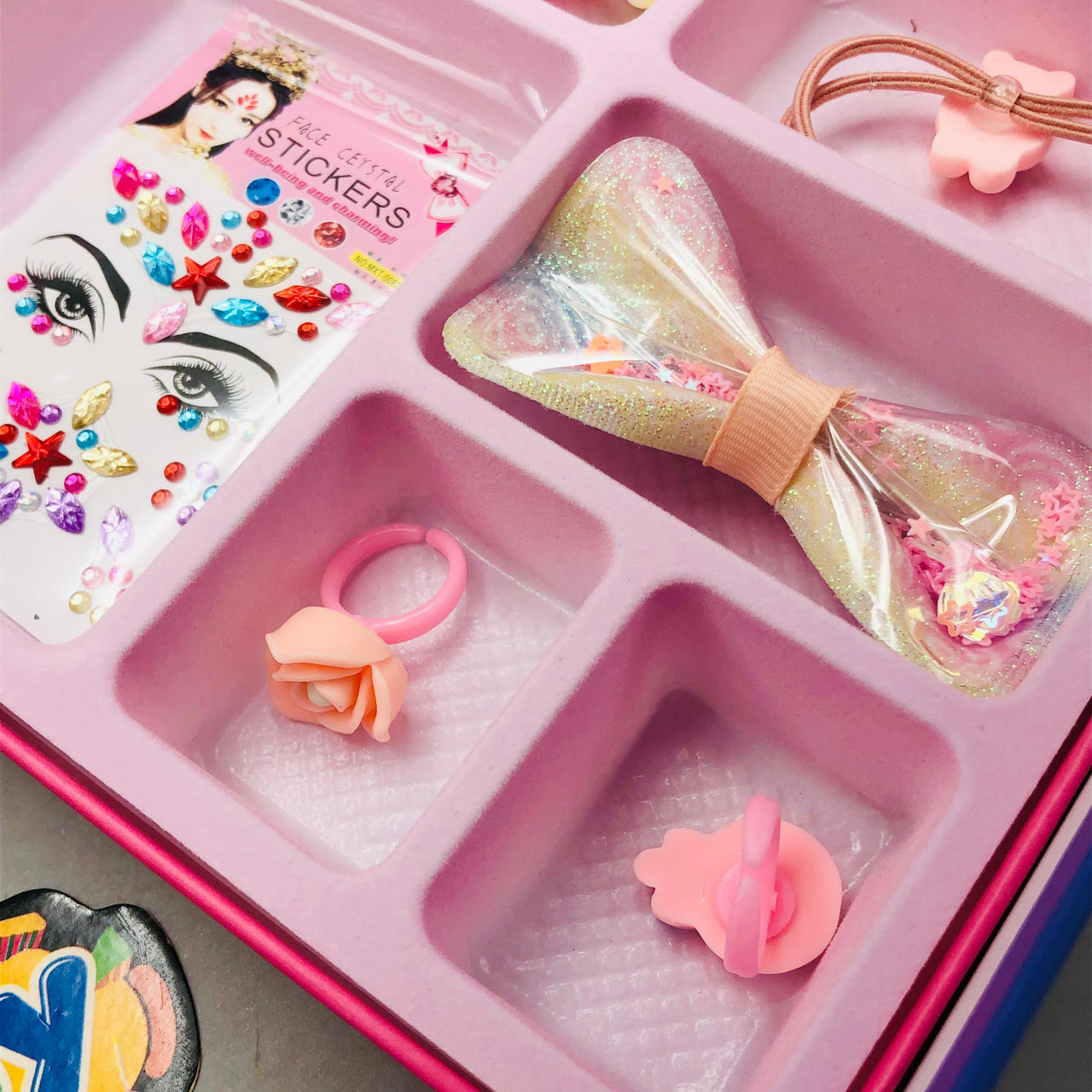 2in1 Realistic Cosmetic & Jewellery Set With Colorful Lights