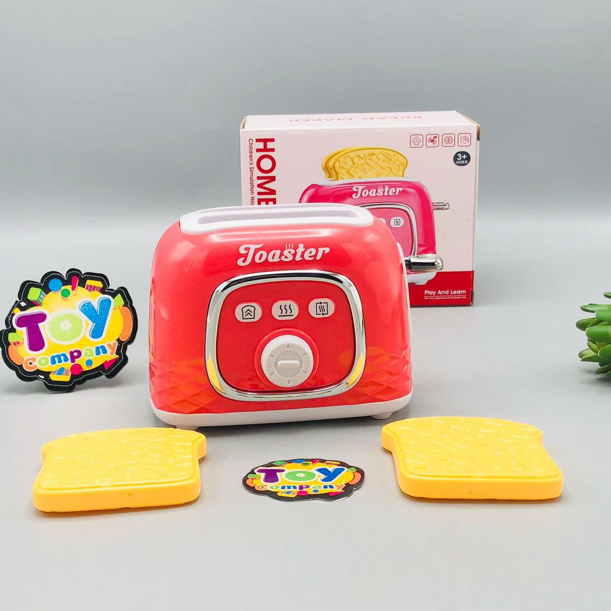 Kids Pretend Play Mini Toaster Toy