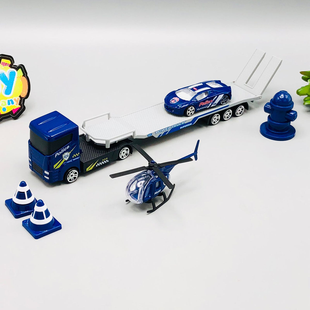 1:64 Diecast Police Department Vehicles Set
