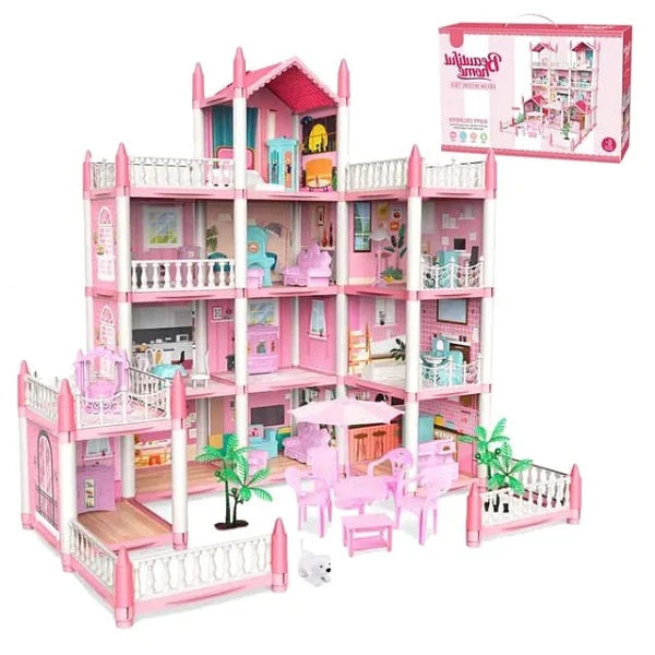 DIY Villa Doll House For Girls