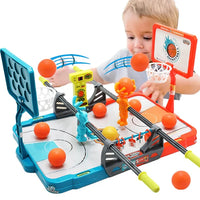 2 Players Basket Ball Finger Shooting Table Top Game