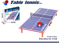 Kids Portable Wooden Table Tennis Game Set
