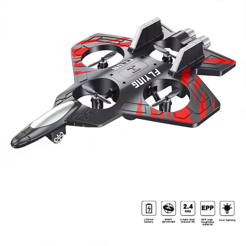 2.4GHz RC Six Axis Combat Fighter Jet Model