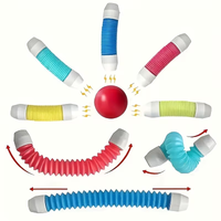 28Pcs Kids Flexible Tube Magnetic Block Building Set