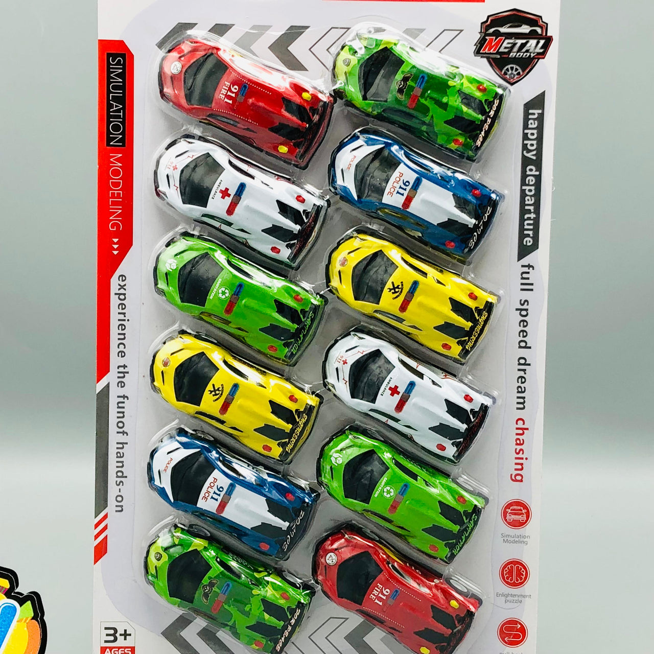 12Pcs Diecast Mini Pullback Lamborghini Models