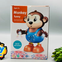 Electric Dancing Funny Monkey With Light & Music