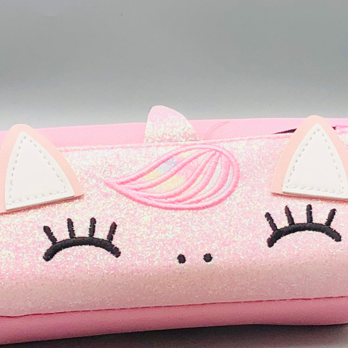 Premium Unicorn Themed Kids Pencil Pouch - Pink
