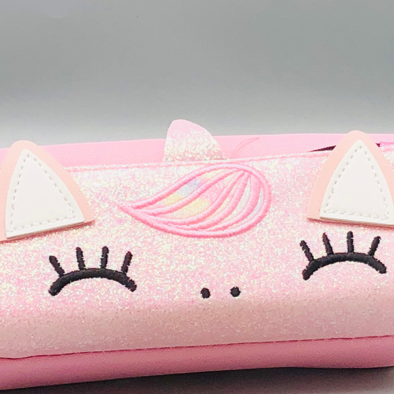 Premium Unicorn Themed Kids Pencil Pouch - Pink