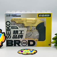 Seiko Brand Foldable Metal Revolver With Soft Pellets - Minor Fault
