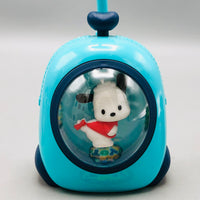Rechargeable Cartoon Design Flexible Lamp Fan - Assortment