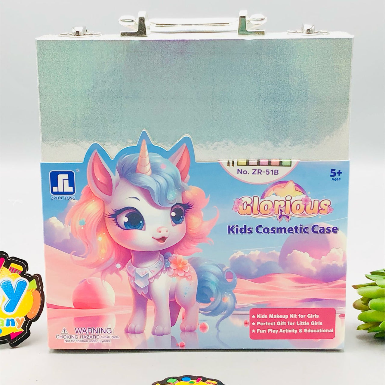 22Pcs Realistic Glorious Cosmetic Briefcase