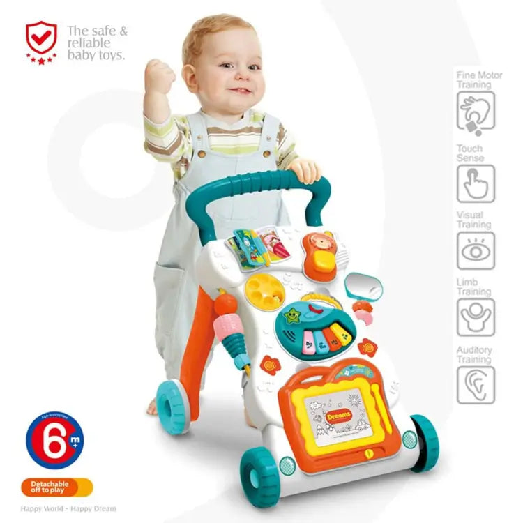 Huanger Musical Walker With Gadgets For Baby