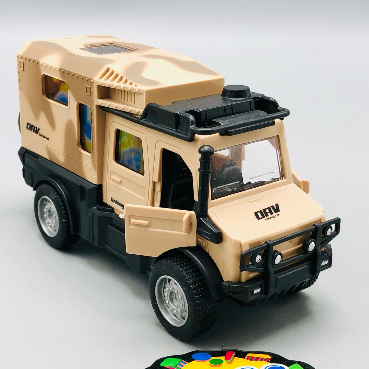 1Pc Inertial Military Truck Toy